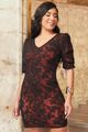 VESTIDO TULE BORDADO