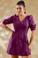 VESTIDO COM MANGAS PRINCESA