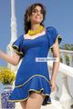Vestido Curto Com Babado Jabour Marinho 42