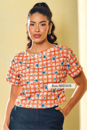 Blusa Baby Ampla  Quadrada