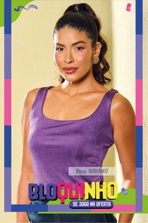 Blusa Regata Com Decote Quadrado