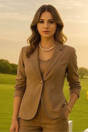 Outwear Blazer Maxi Gola