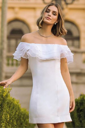 Vestido Noivas Ombro A Ombro