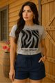 Short Boxer Com Bolso Aplicado Azul 36