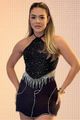 Conjunto De Short  Saia E Blusa Trabalhada Preto 40