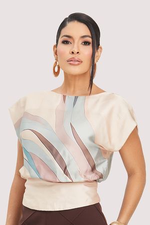 Blusa Ampla Com Pala